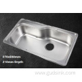 Factory price single bowl kitchen sinks